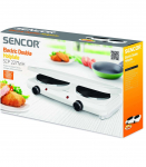 Lauapliit 2 plaadiga Sencor SCP2271WHEUE4, metallkaas