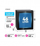 Klaasuksega k&uuml;lmik Bomann KSG7291