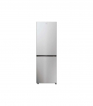 Candy ECN2CQTEX186 Refrigerator, E, Freestanding, Combi, Height 185cm, Fridge net 235 L, Freezer net 120 L, Inox Candy