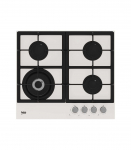 Beko HILW64225SW Hob, Gas, Width 58,5 cm, 4 cooking zones, Mechanic control, White