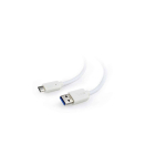 CABLE USB-C TO USB3 0.5M WHITE/CCP-USB3-AMCM-W-0.5M GEMBIRD