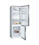 Bosch Serie 6 KGE49AICA fridge-freezer Freestanding 419 L C Stainless steel