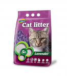 HILTON bentonite lavender clumping cat litter - 5 l