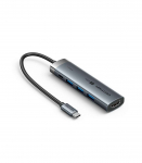 Vention 5-in-1 USB-C Hub 100W PD 5Gbps 4K@60Hz