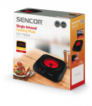 Keraamiline lauapliit 1 tsooniga Sencor SCP1763BK