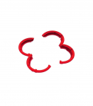 SUNNYLIFE propeller guard for DJI Neo (red)