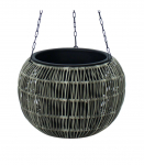 Lilleampel WICKER D32xH22cm, hall