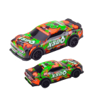 XS06 Race Car Drive Lights Sounds Orange Blue