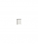 Kummut HESEN KOM4S/12/10 101cm valge