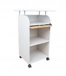 Mobiilne kapp ERGO 70x63xH113,5cm, hallikasvalge, m&ouml;&ouml;bliplaat