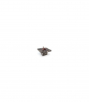 Diivanilaud MONOLIT 80/80/41 cm must marmor