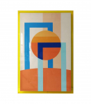 Seinapilt WALLY 80x120cm, keskp&auml;ev, akr&uuml;&uuml;l