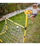 WOOPIE 2-&uuml;hes komplekt: korvpall ja jalgpalli v&auml;rav + pallid ja pump