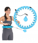 Komplekt: Hula Hoop HHW01 (sinine) kaaluga (HMS) + taljetugi BR163 (punane)