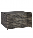 Padjakast WICKER 140x80xH65cm, tumepruun