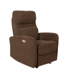 Tugitool recliner SAHARA pruun, 79x90xH102cm, vineer, metall