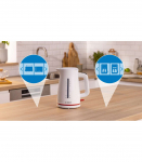 Bosch TWK3M121 MyMoment 2400 W electric kettle, white