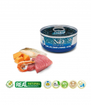 FARMINA N&D Ocean Kitten Tuna, Cod, Shrimp & Pumpkin &ndash; wet food for kittens &ndash; 70g
