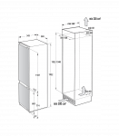 Fridge GORENJE NRKI519E82WF