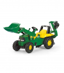 John Deere kopa ja laaduriga