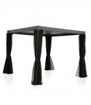 Textilene kardinad varikatusele MIRADOR-111 3x4m, must