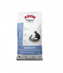Arion original growth chicken med sucha karma dla psa 12kg