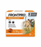FRONTPRO Flea and tick tablets for dog (4-10 kg) - 3x 28,3mg