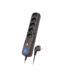 Surge Protector LF-530WA, 3L EMI/RFI, 5.0m, black