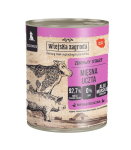 WIEJSKA ZAGRODA Puppy Meat feast - wet dog food - 800g