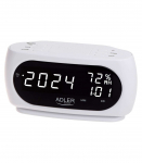 Adler LED clock with thermometer AD 1186