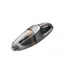 Clatronic AKS 832 handheld vacuum Black, Stainless steel, Transparent Bagless