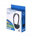 Esperanza EH119 headphones/headset Wired Head-band Music Black