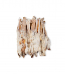 UNISZKI Rabbit ear with fur - treat for dogs - 20 pieces