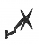 TV or monitor holder black Maclean MC-784 gas spring 32 "-55" 22kg 2 arms