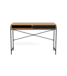 Kirjutuslaud ANGUS 110x50xH75cm, tamm, melamiin, metall