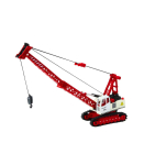 Crawler Crane Truss Light Adjustment Sounds Metal