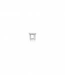 Kohvilaud DOLORES C valge marmor 50 cm