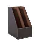 Dokumendihoidja WALTER 18x27xH34cm tumepruun, kunstnahk