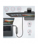 AXAGON Multi-port USB-C 10Gbps hub, 13cm HMC-5G21