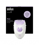 Braun Epilator SE3-000 Silk &eacute;pil 3 Number of power levels 2 White/Purple