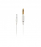 R&Oslash;DE LAVALIER GO microphone, White Clip-on microphone