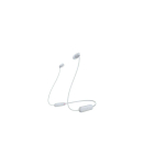 Sony WI-C100 Bluetooth Wireless In-Ear Headphones, BT 5.0, Remote Control, White EU