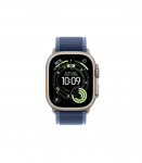 Watch Ultra 3 GPS + Cellular 49mm Natural Titanium Case with Blue/Bright Blue Trail Loop - M/L