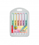 STABILO tekstimarker, swing cool, pastel 6 tk