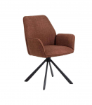 Tool GLENDA k&auml;etugedega, terrakota, 61x63xH88,5cm