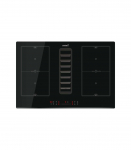 CATA Hob with Hood IAS 7024 Induction 77 cm Number of burners/cooking zones 4 Black Slider