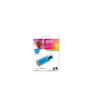 Silicon Power SP032GBUF2101V1B Helios 101, 32 GB, USB Type-A, 2.0, Cap, 10 g, Blue