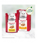 GOURMET Mon Petit Poultry Mix - wet cat food - 6 x 50 g