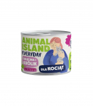 ANIMAL ISLAND Everyday Veal and rabbit for kittens - wet cat food - 185g