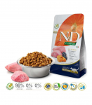 FARMINA N&D Pumpkin Cat Lamb and Blueberry Neutered Adult - dry cat food - 1.5 kg